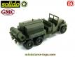 Le GMC CCKW 353 6x6 compresseur Leroi en miniature de Solido au 1/50e