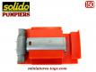Le compresseur rouge du GMC 6x6 pompiers miniature Solido au 1/50e