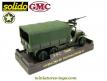 Le GMC CCKW 353 6x6 bâché a tourelle 12.7 en miniature de Solido au 1/50e
