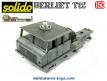 Le gyrophare gris pour le Berliet T12 du porte char miniature Solido