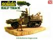 Lot de 2 chenilles pour l'Half-track US M3 miniature Solido au 1/50e