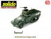 Le support avec deux phares pour l'Half-track US M3 de Solido Verem au 1/50e