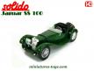 Le roadster Jaguar SS 100 de 1938 en miniature par Solido au 1/43e