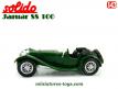 Le roadster Jaguar SS 100 de 1938 en miniature par Solido au 1/43e