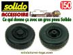 La jante réaliste pour miniatures militaires Solido Verem au 1/50e