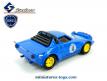La Lancia Stratos Monté-Carlo 1979 bleue en miniature par Solido au 1/43e