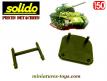 Le blindage de toit pour les M10 M36 Jackson miniature Solido Verem au 1/50e