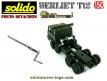 La manivelle du treuil en métal du Berliet T12 miniature Solido Verem au 1/50e