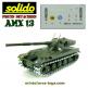 La planche de marquage du char AMX 13 miniature de Solido au 1/50e