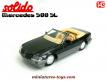 Le cabriolet Mercedes 500 SL modèle 1989 en miniature par Solido au 1/43e