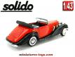 La Mercedes Benz 540 K modèle 1939 miniature par Solido au 1/43e