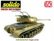 La mitrailleuse US Browning calibre 50 bâchée pour miniature Solido Verem