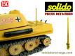 L'antenne radio brune pour les Panther et Jagdpanther miniatures Solido Verem