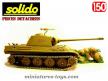 La mitrailleuse du char Panther Solido type Mg 34/42 brune au 1/50e