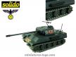 Le tube latérale noir des chars Panther et Jagdpanther Solido en miniatures
