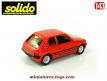 La Peugeot 205 GTI rouge en miniature de Solido au 1/43e