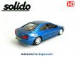 Le coupé Peugeot 406 bleu métal de 1998 miniature par Solido au 1/43e