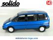 La Peugeot 806 bleu métal de 1995 en miniature Solido au 1/43ème