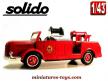 Le Hotchkiss H6G54 pompiers premiers secours en miniature de Solido au 1/50e