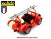 Le Dodge 4x4 WC56 dévidoir pompiers Solido en miniature au 1/50e