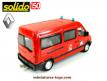 Le Renault Master pompiers en miniature de Solido au 1/50e