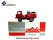 Le Berliet Camiva 4x4 citerne CCFM pompiers miniature de Solido au 1/50e
