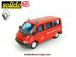 Le Renault Trafic minicar pompiers en miniature de Solido au 1/50e