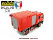 Le Man 220 C 4x4 double cabine Grimp pompiers en miniature Solido au 1/60e