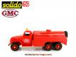 Le GMC CCKW 353 6x6 citerne CCF pompiers en miniature de Solido au 1/50e