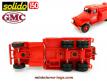 Le GMC CCKW 353 6x6 citerne CCF pompiers en miniature de Solido au 1/50e