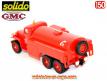 Le GMC CCKW 353 6x6 citerne ravitaillement pompiers miniature Solido au 1/50e