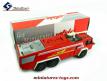 Le véhicule d'aéroport Sides S2000 pompiers ADP en miniature de Solido au 1/63e