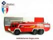 Le véhicule d'aéroport Sides S2000 pompiers ADP en miniature de Solido au 1/63e