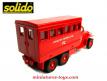 Le GMC CCKW 353 PC mobile pompiers en miniature Solido au 1/50e en boite