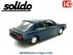 La Renault 25 bleue en voiture miniature par Solido au 1/43e