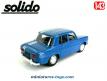 La Renault 8 Gordini bleue de 1967 en miniature par Solido au 1/43e