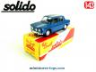 La Renault 8 Gordini bleue de 1967 en miniature par Solido au 1/43e