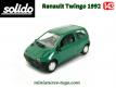 La Renault Twingo de 1992 en miniature par Solido au 1/43e