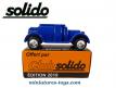 La bougie bleue en miniature du club Solido en 2019
