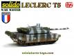 Le char français Leclerc T5 KFOR en miniature par Solido War Master au 1/72e
