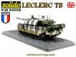 Le char français Leclerc T5 KFOR en miniature par Solido War Master au 1/72e