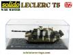 Le char français Leclerc T5 KFOR en miniature par Solido War Master au 1/72e