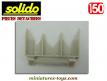 Le brise haies pour Sherman et Destroyer M10 miniature Solido Verem au 1/50e