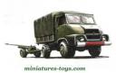 La planche de marquage français du Simca Marmon Unic militaire Solido au 1/50e