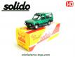 La Matra Simca Rancho de 1977 en miniature par Solido au 1/43e