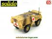 Le VAB Renault 4x4 ambulance sanitaire en miniature de Solido au 1/50e