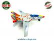 Le jet F-14A Tomcat en miniature jouet vintage de Trade Mark Sonai Toys