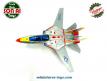 Le jet F-14A Tomcat en miniature jouet vintage de Trade Mark Sonai Toys
