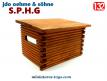 L'écurie bois western en miniature par SPHG JDO OEHME und Söhne au 1/32e