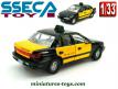 La Kia Sephia Taxi Barcelona en miniature par Sseca-Toy au 1/33e